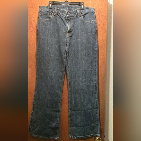 Patagonia organic Classic Denim boot cut Jeans sz8 16"x29" - Picture 2 of 13